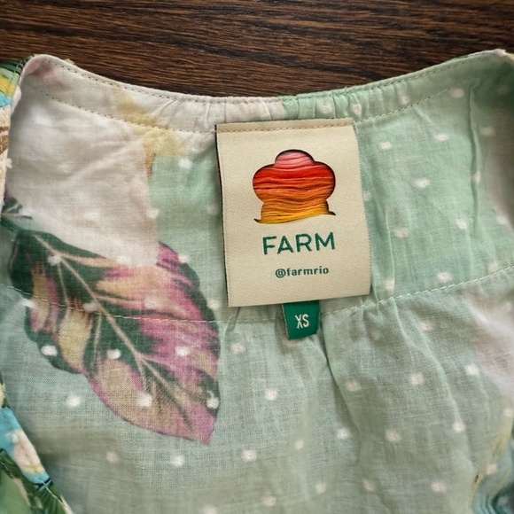 FARM RIO Floral Sleeveless mini dress size XS - Picture 3 of 4